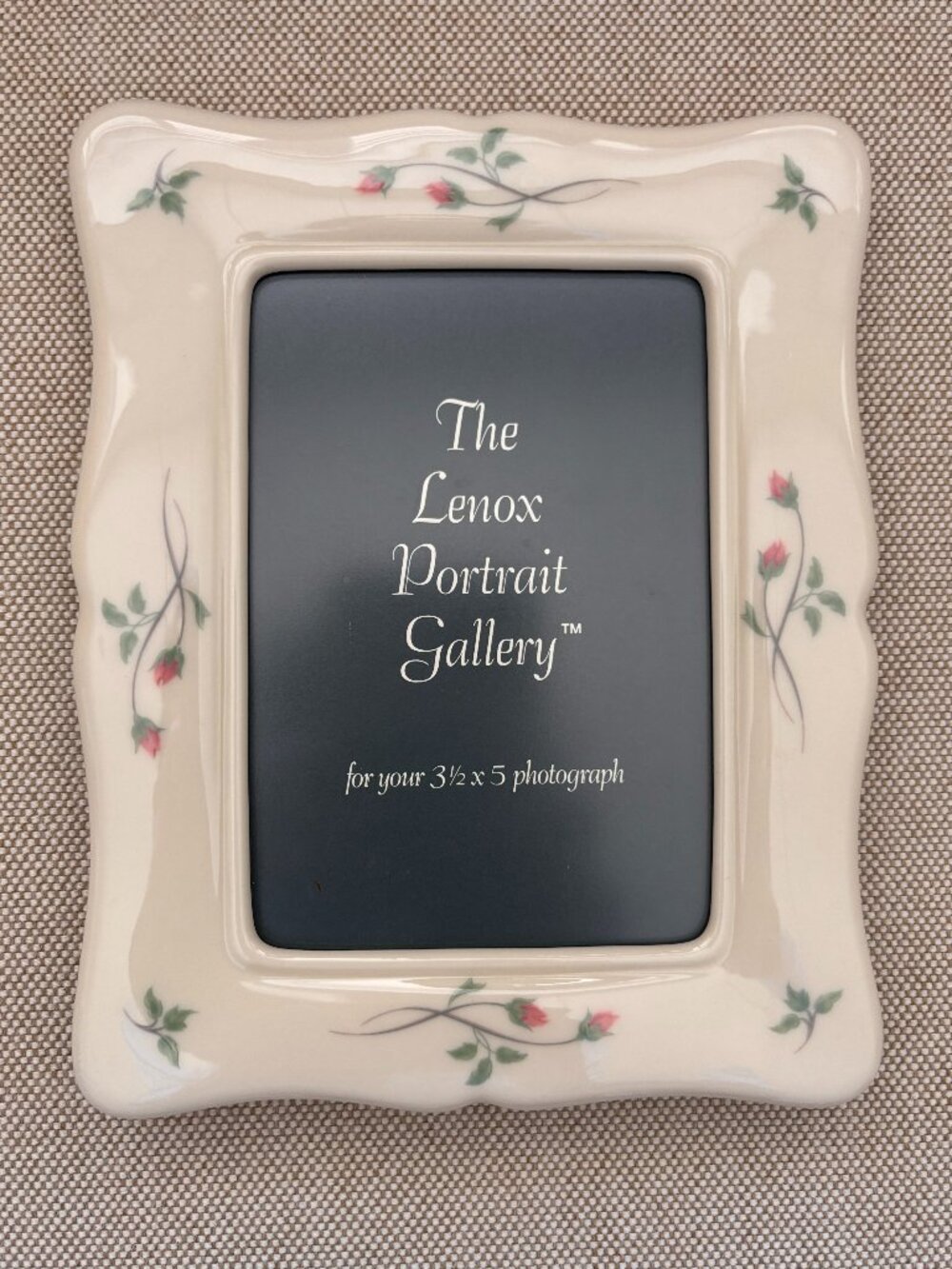 Vintage Lenox Rose Manor Frame Porcelain